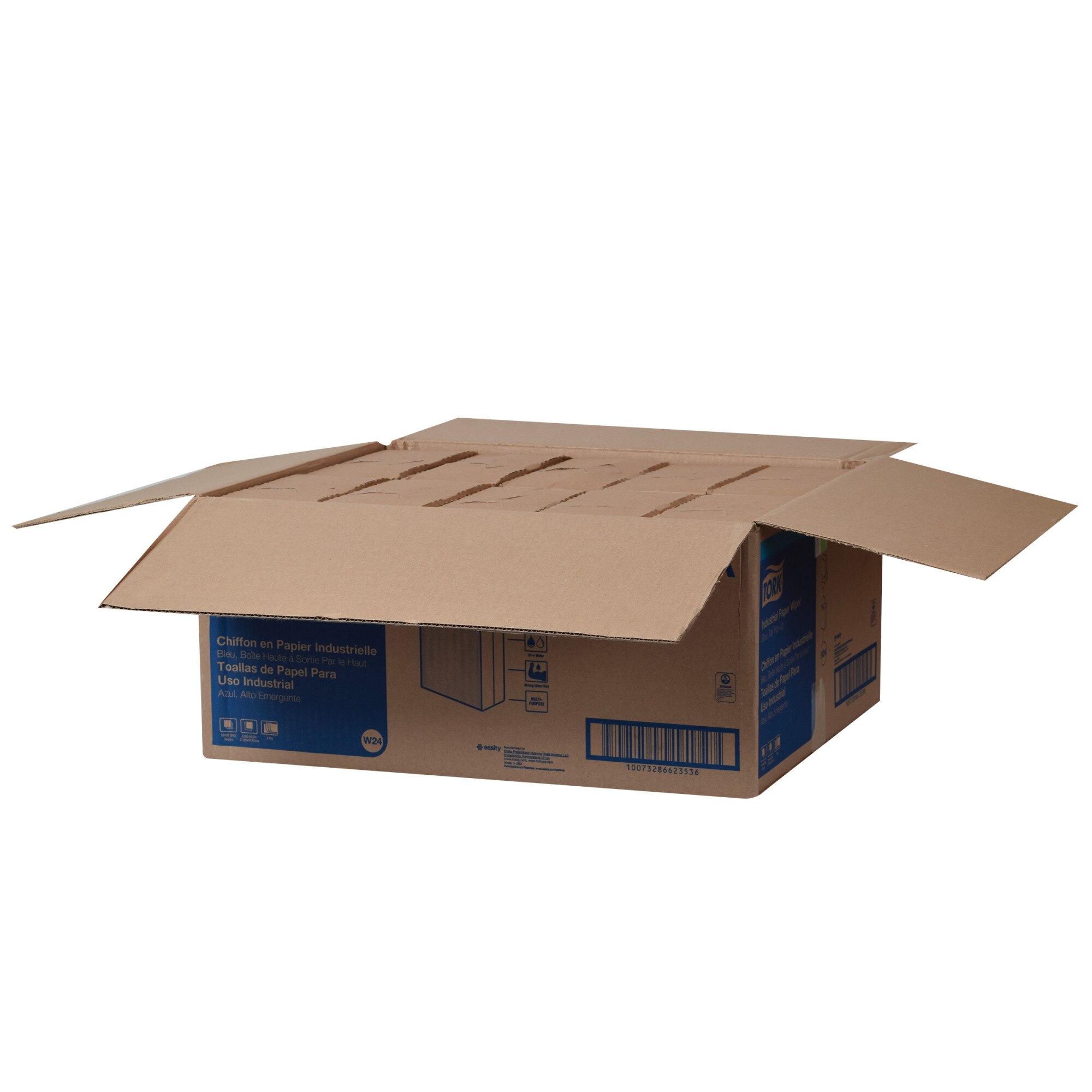 Tork Industrial Paper Wiper Blue W24