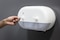 Tork SmartOne® Dispensador mini de doble rollo de papel higiénico blanco
