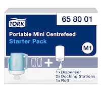 Tork Dispenser Bärbar Mini Centrummatad Starter Pack
