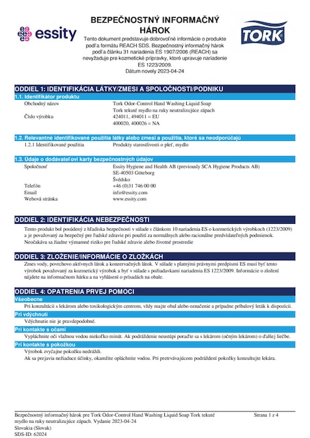 Safety Data Sheet