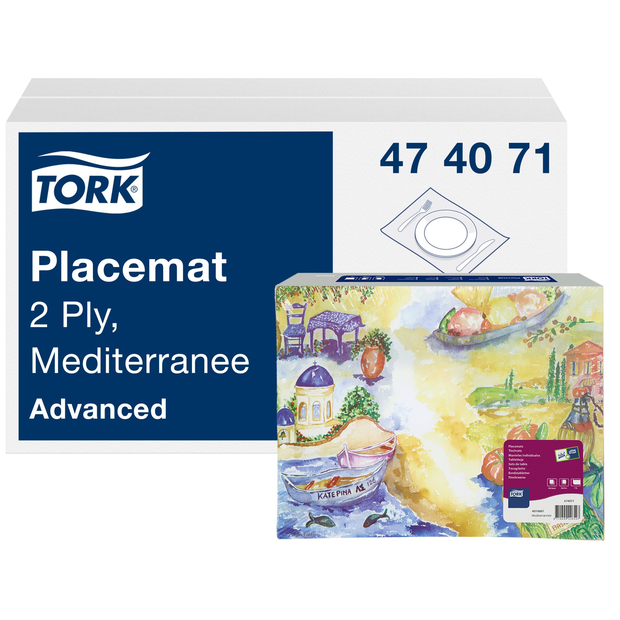 Tork Mediterrannee Χάρτινο σουπλά