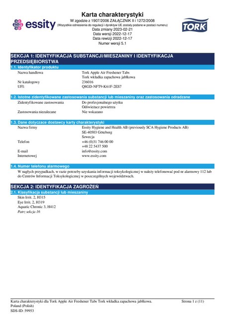 Safety Data Sheet