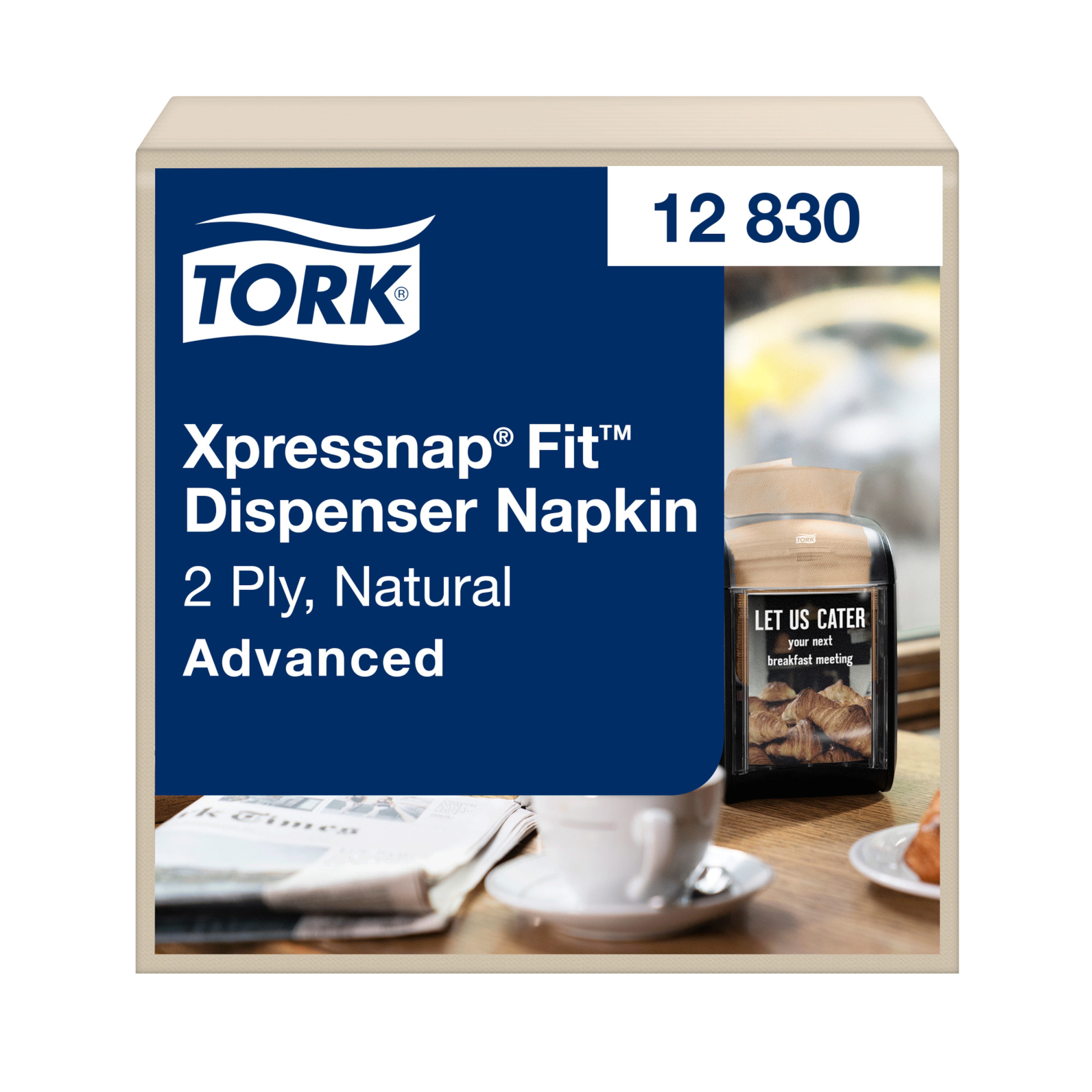 Tork Xpressnap Fit loodusvalge jaoturisalvrätik N14