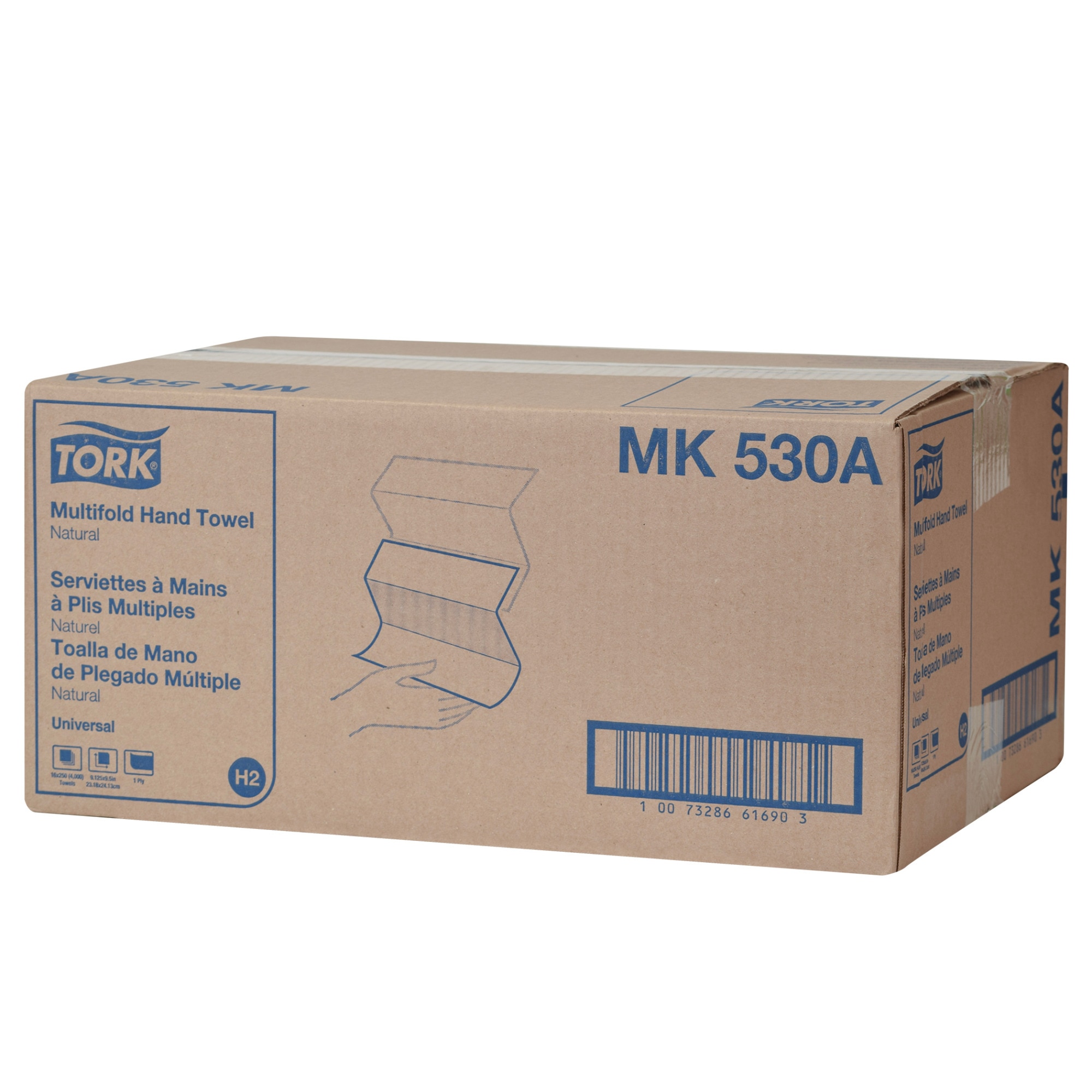 Tork Multifold Hand Towel Natural H2