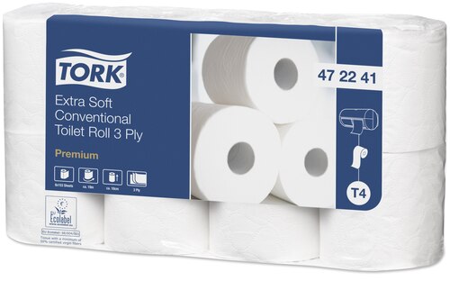 Tork Extra Soft wc-paperi – 3-kerroksinen