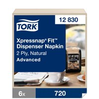Tork Xpressnap Fit® Natur Spenderserviette