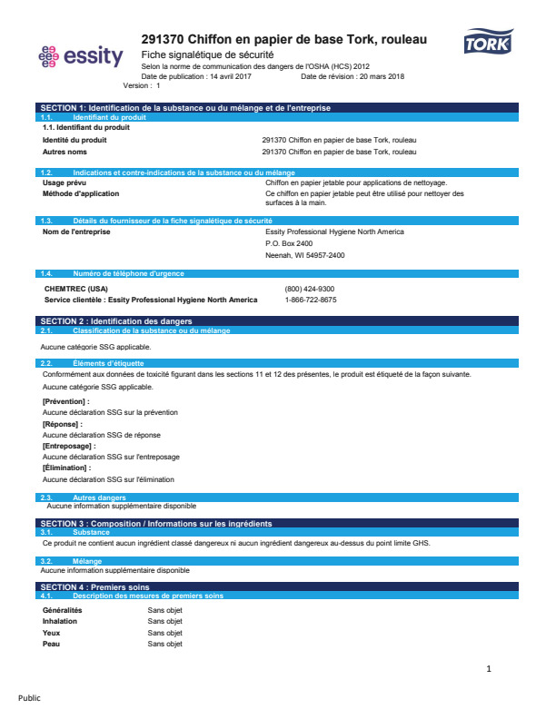 Safety Data Sheet