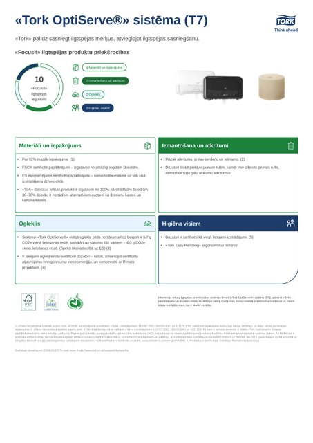 Ilgtspējīga produkta lapa