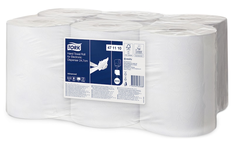 Tork Hand Towel Roll for Electronic Disp. 24,7cm