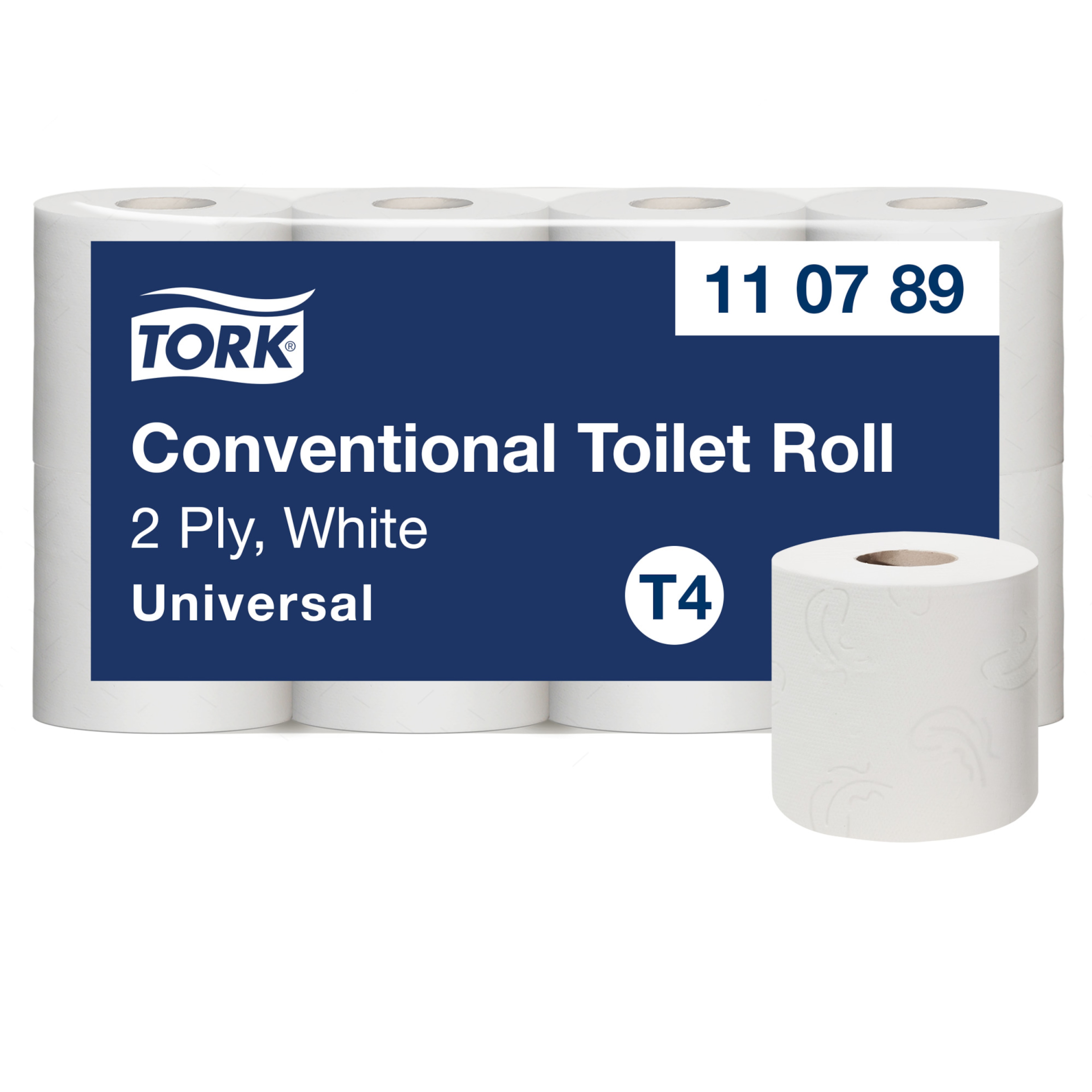 Tork Papier toilette rouleau traditionnel Universal - 2 plis