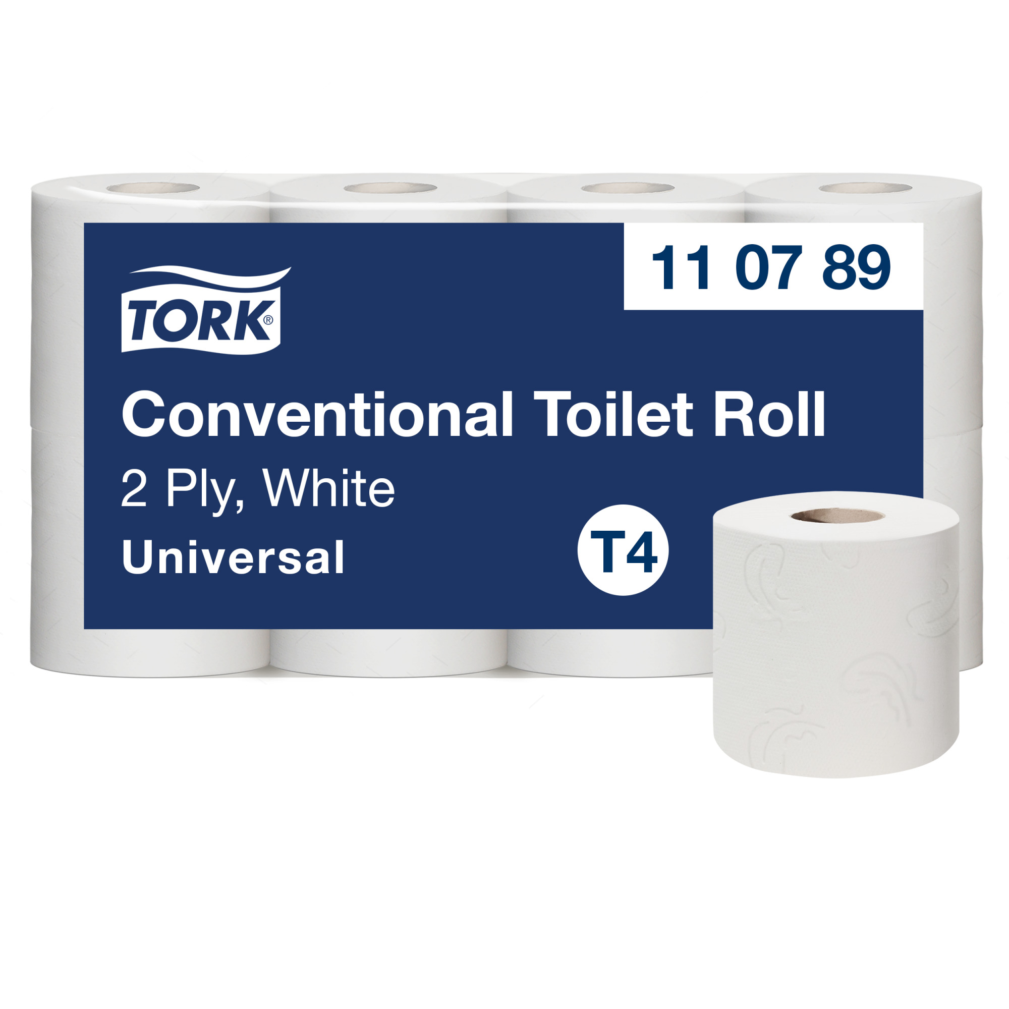Tork Traditioneel Toiletpapier Wit T4