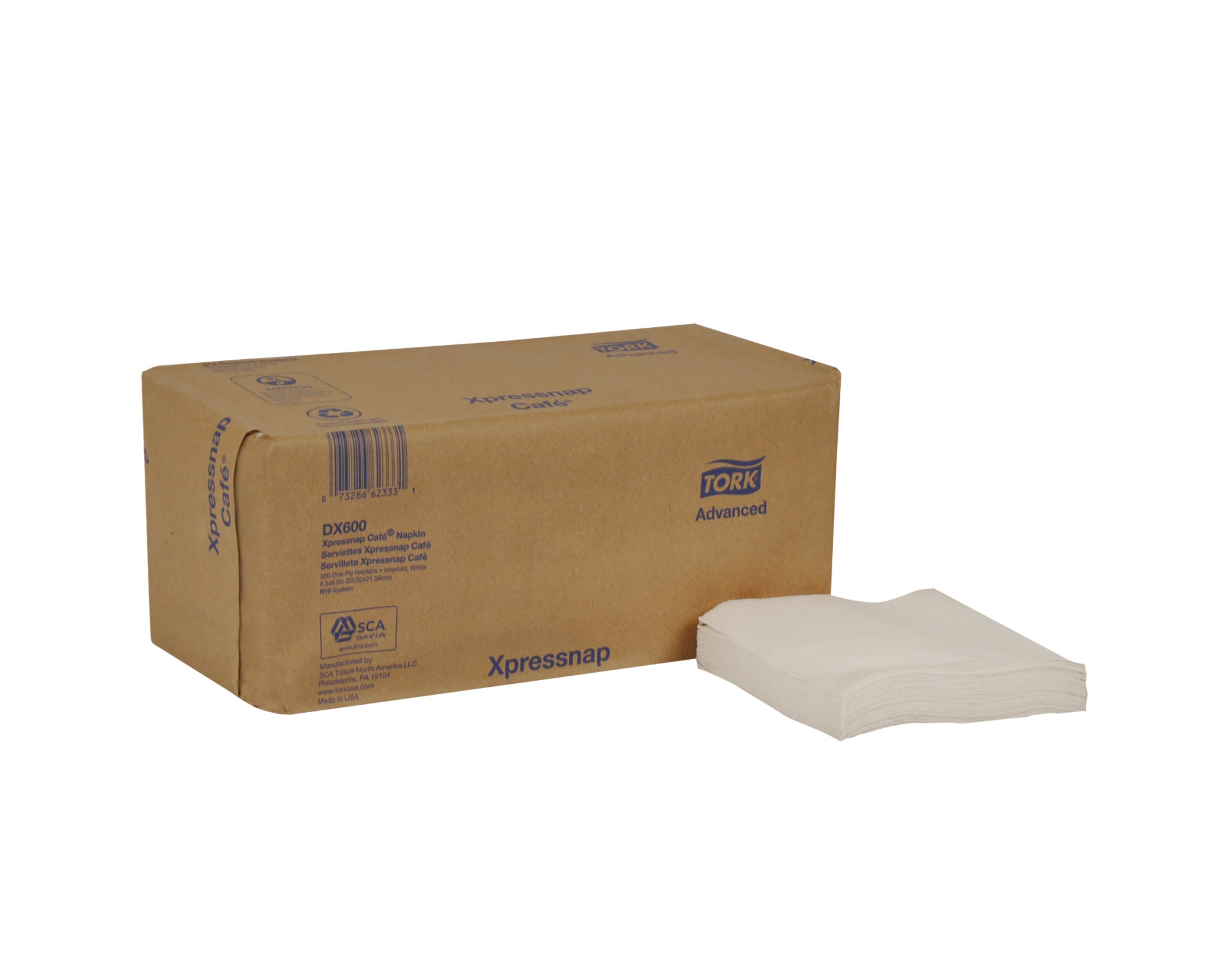Tork Advanced Xpressnap® Café Dispenser Napkin, Interfold