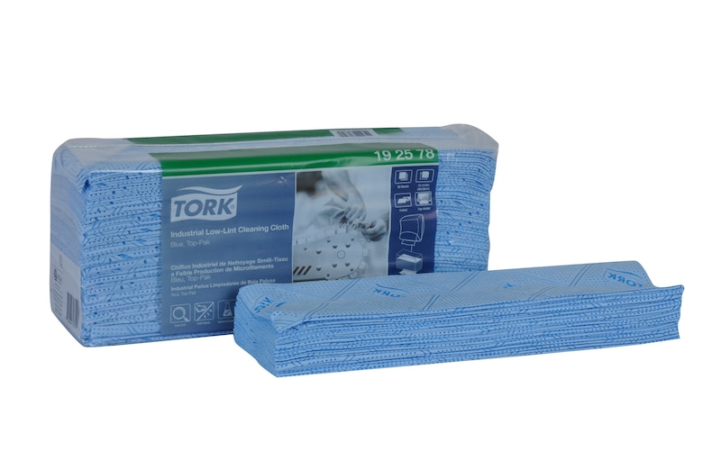 Tork Industrial Low-Lint Cleaning Cloth, Top-Pak