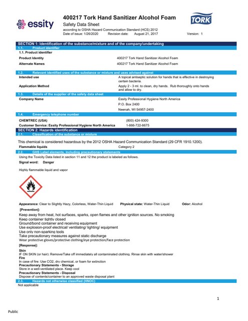 Safety Data Sheet