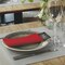 Tork Premium LinStyle® Tovagliolo Dinner rosso (piegato in 8)