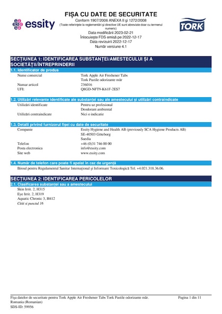 Safety Data Sheet