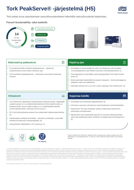 Vastuullisuustietosivu