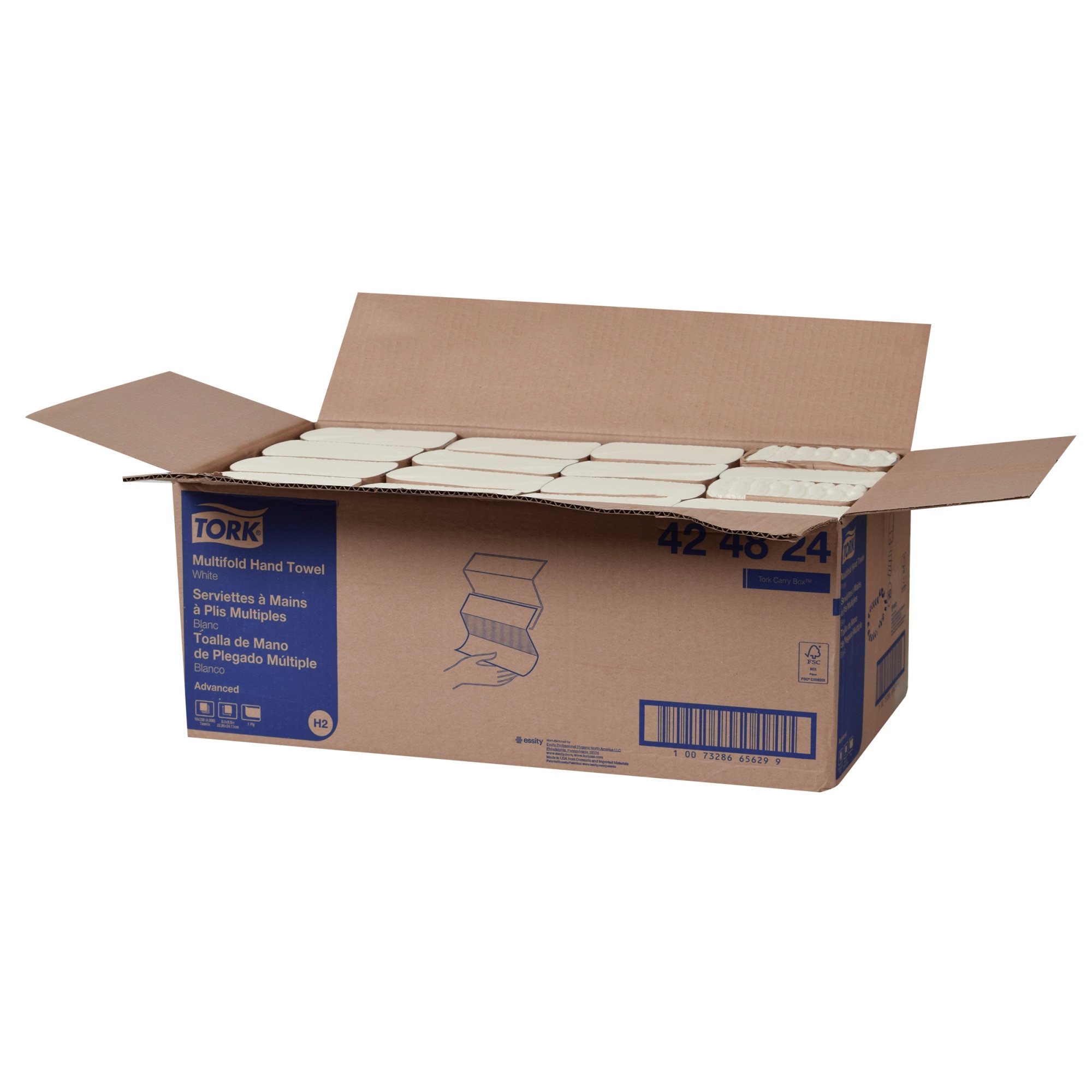 Tork Multifold Hand Towel White H2