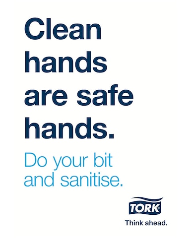 Clean hands are safe hands poster thumbnail