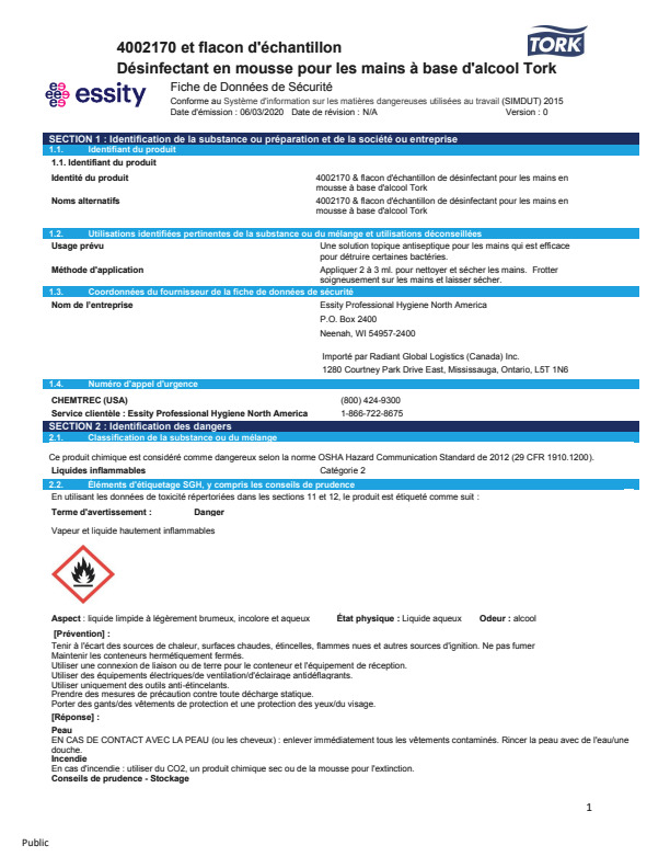 Safety Data Sheet