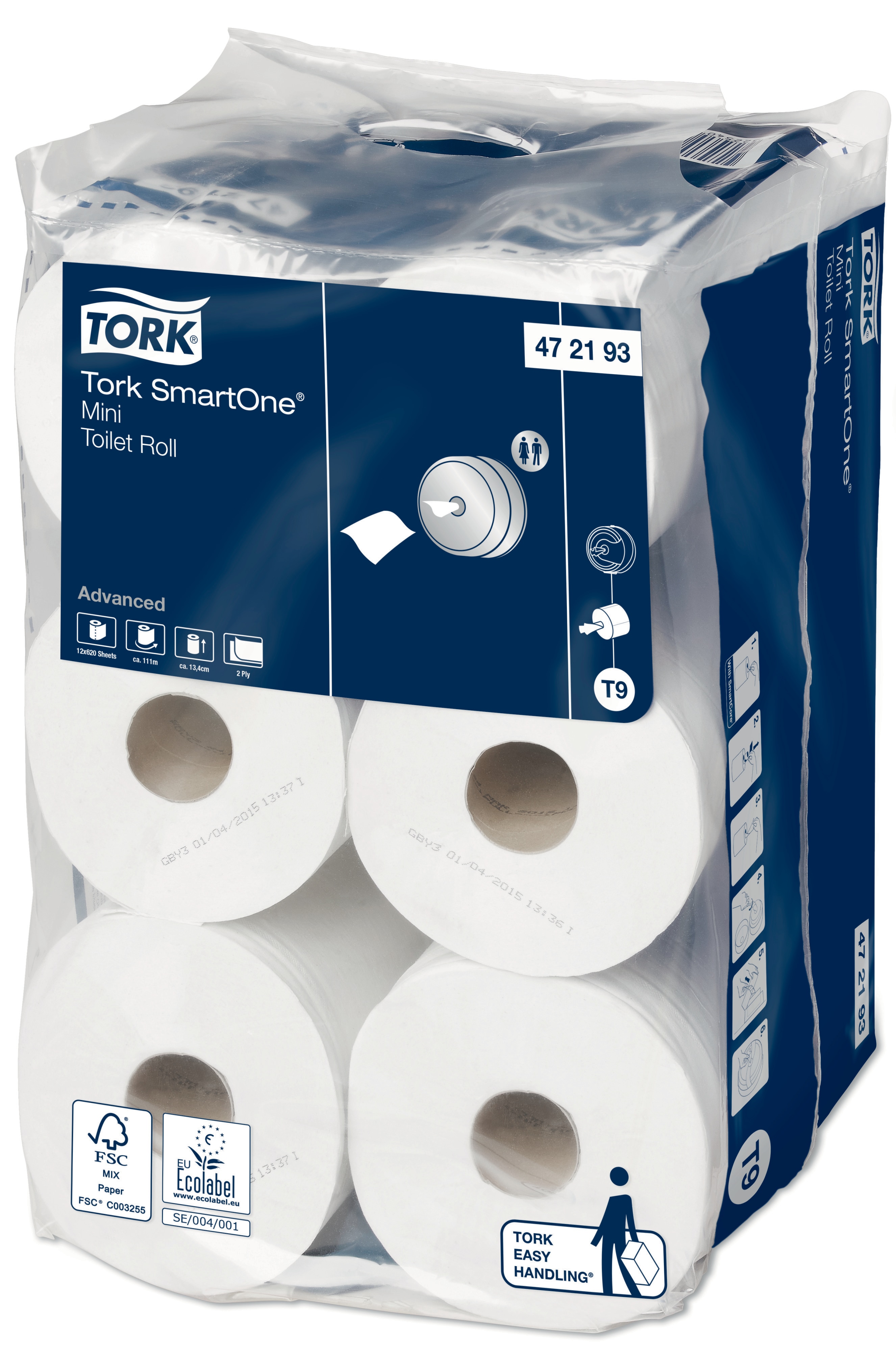 Tork SmartOne® Mini Toilettenpapier 472193 Toilettenpapier Tork CH