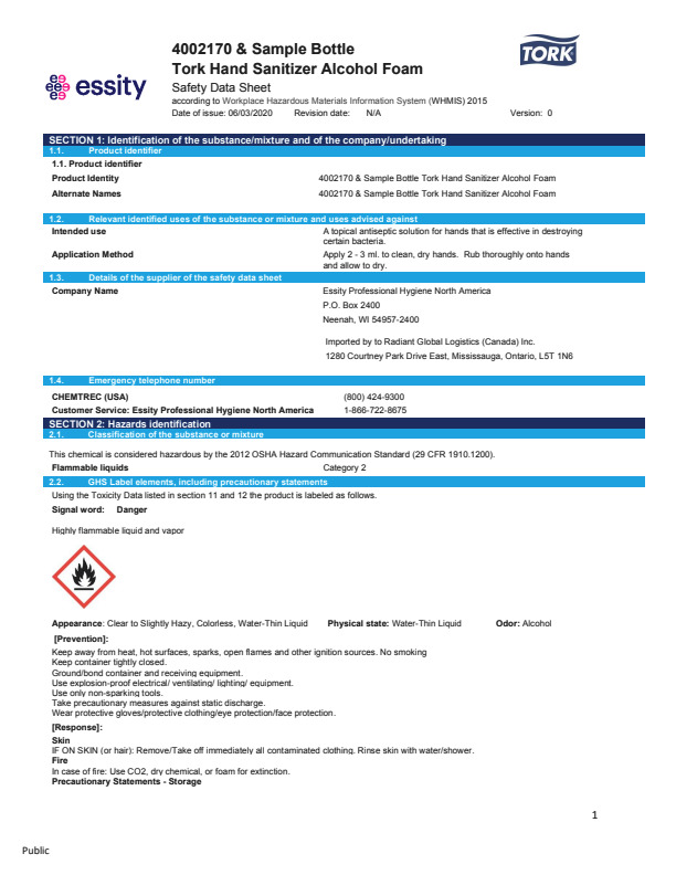 Safety Data Sheet