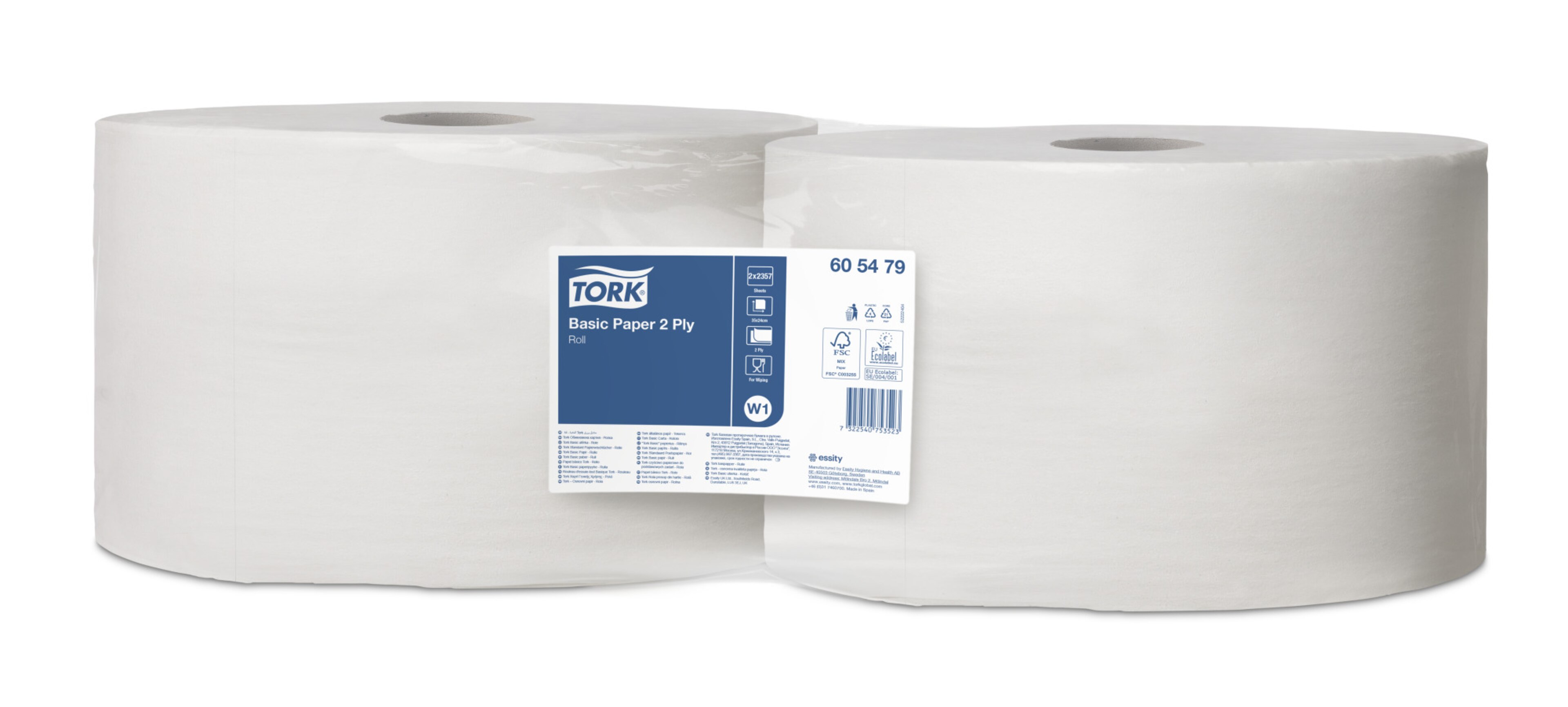 Tork Papel Básico 2 Capas