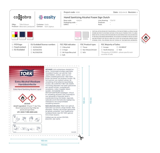 Usage Information Sign