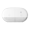 Tork SmartOne® Mini dvojitý zásobník na toaletný papier v kotúči, biely