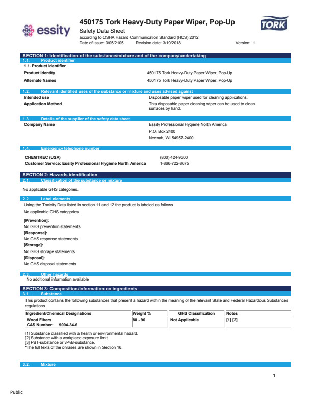 Safety Data Sheet