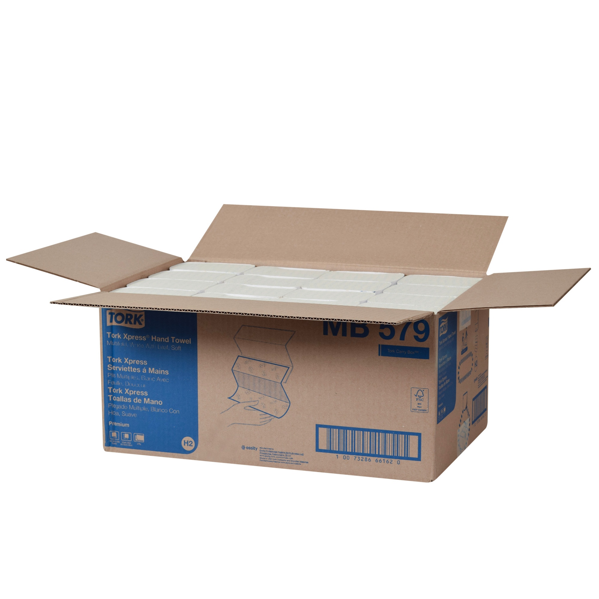 Tork Xpress® Soft Multifold Hand Towel White H2