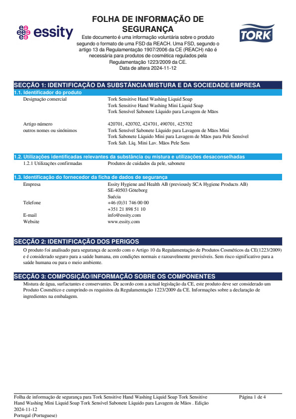 Safety Data Sheet