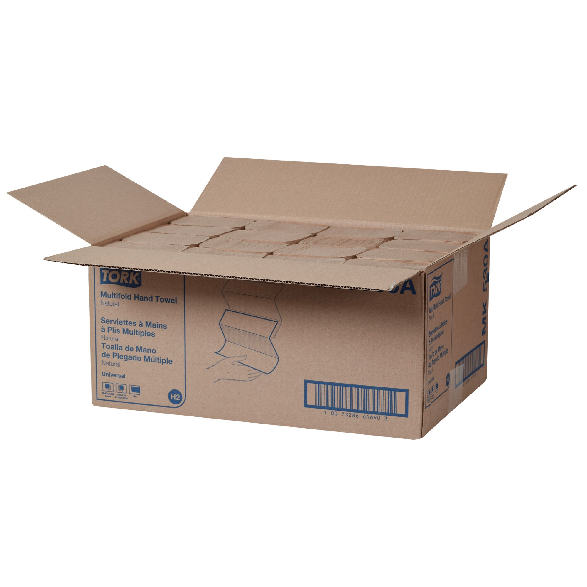 Tork Multifold Hand Towel Natural H2