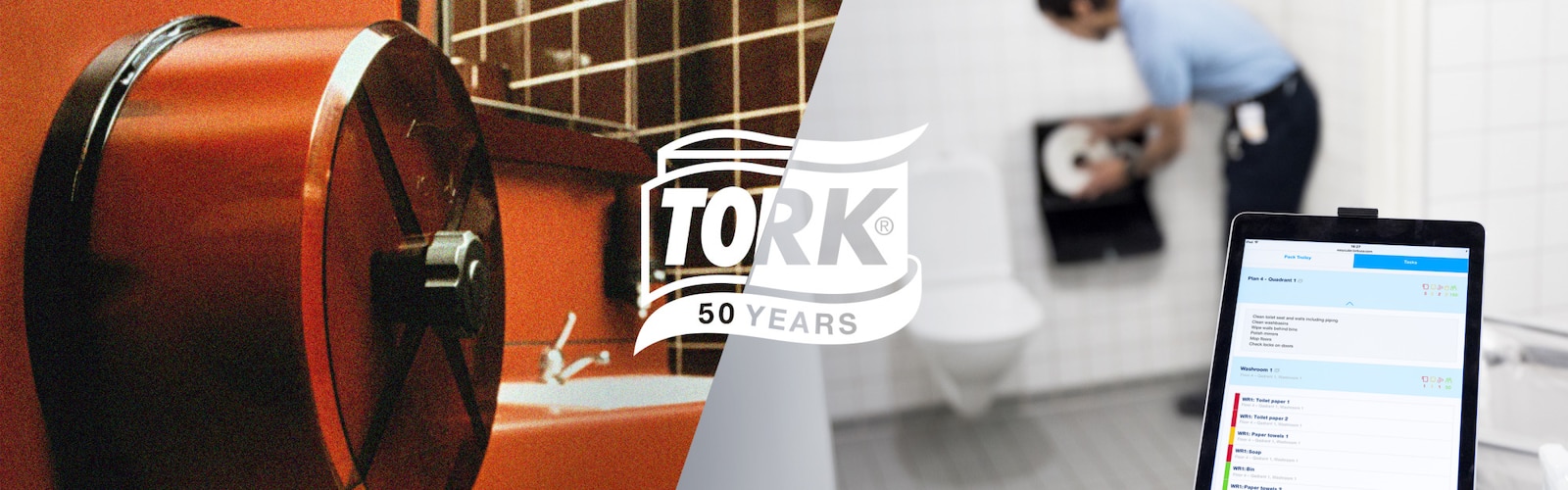 50 let blagovne znamke Tork