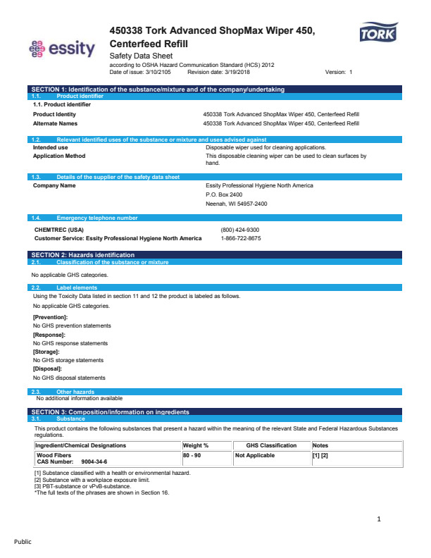 Safety Data Sheet