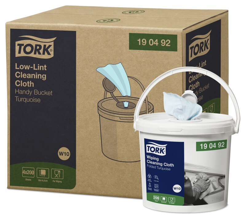 Tork Low-Lint Cleaning Handy Bucket