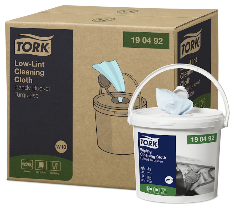 Tork Low-Lint Cleaning Handy Bucket