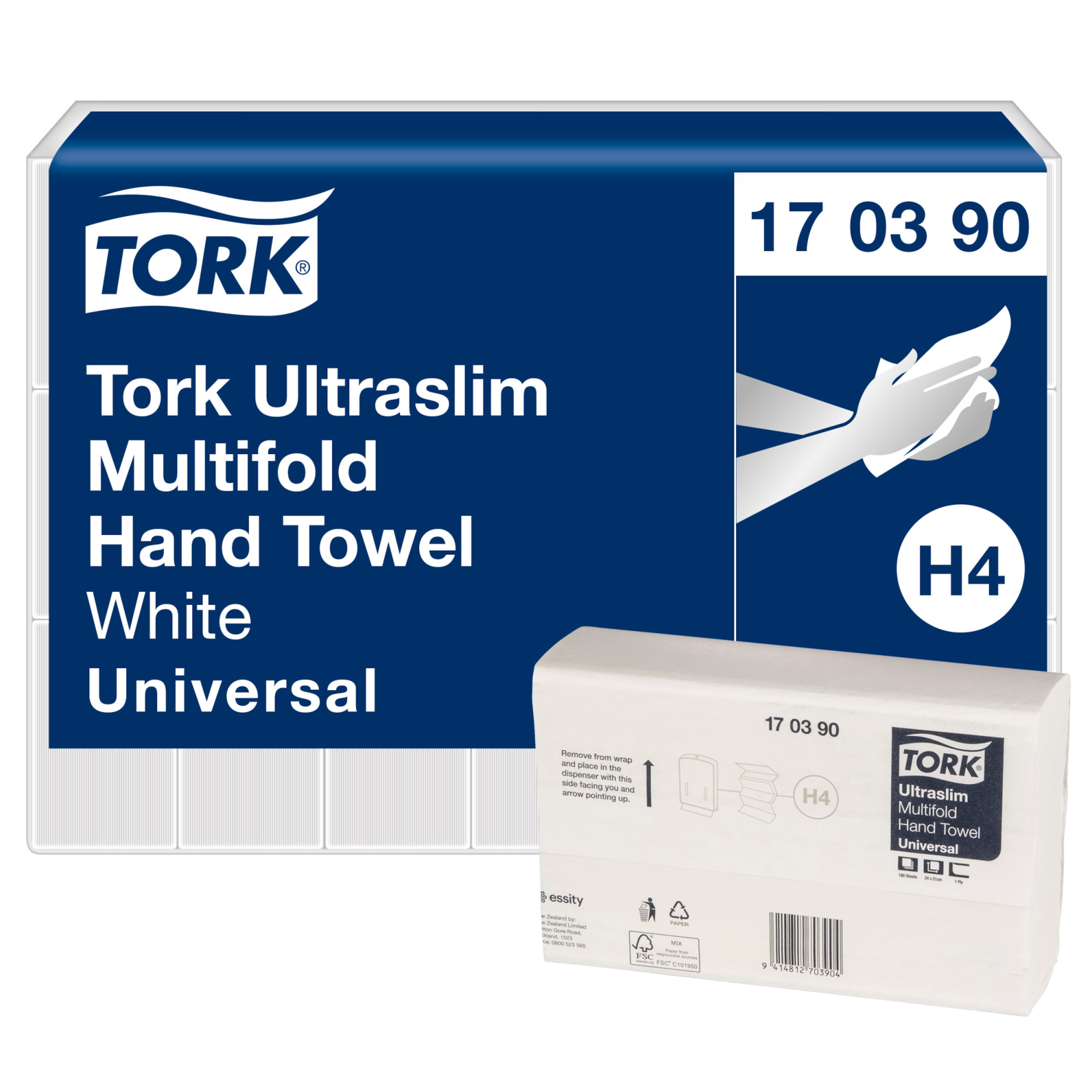 Tork Ultraslim Multifold Hand Towel