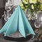 Tork Premium LinStyle® Aqua Blue Dinner Napkin