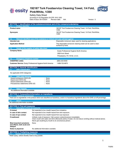 Safety Data Sheet