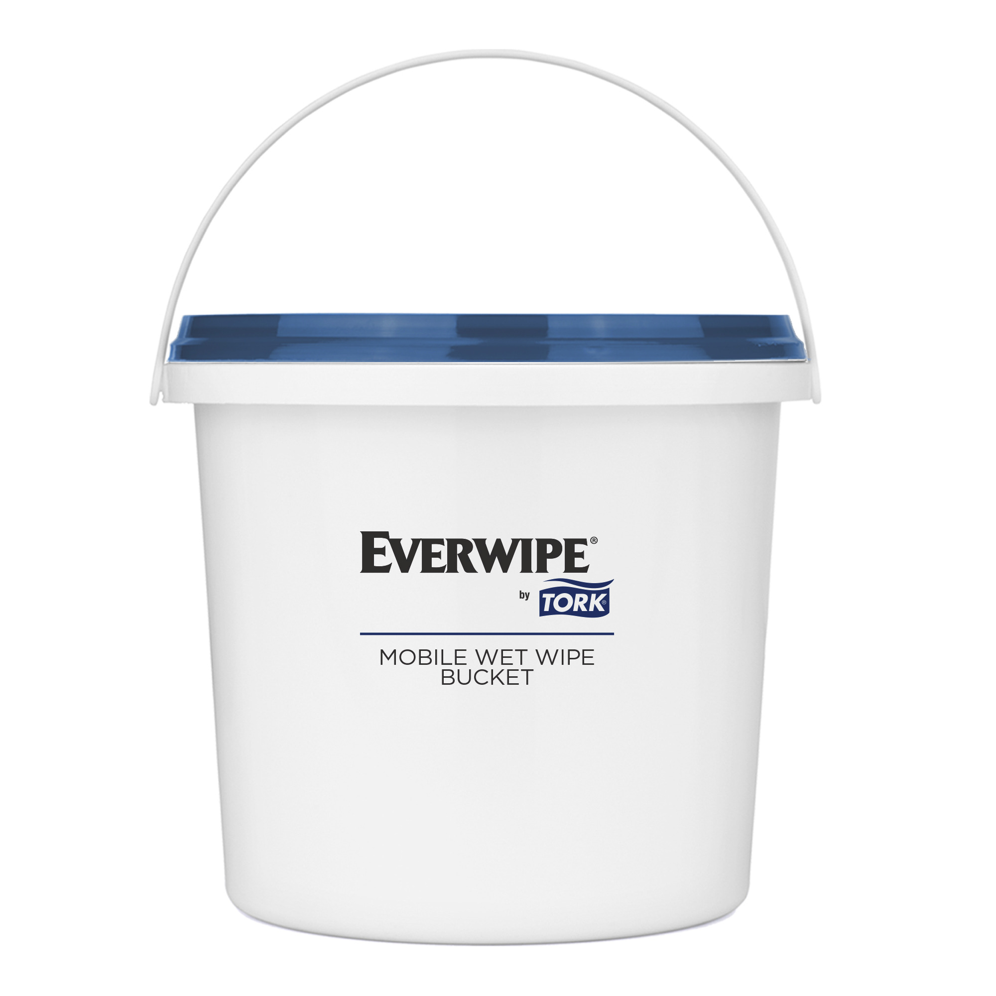 Everwipe by Tork Mobile Wet Wipe Buckets White 2/case