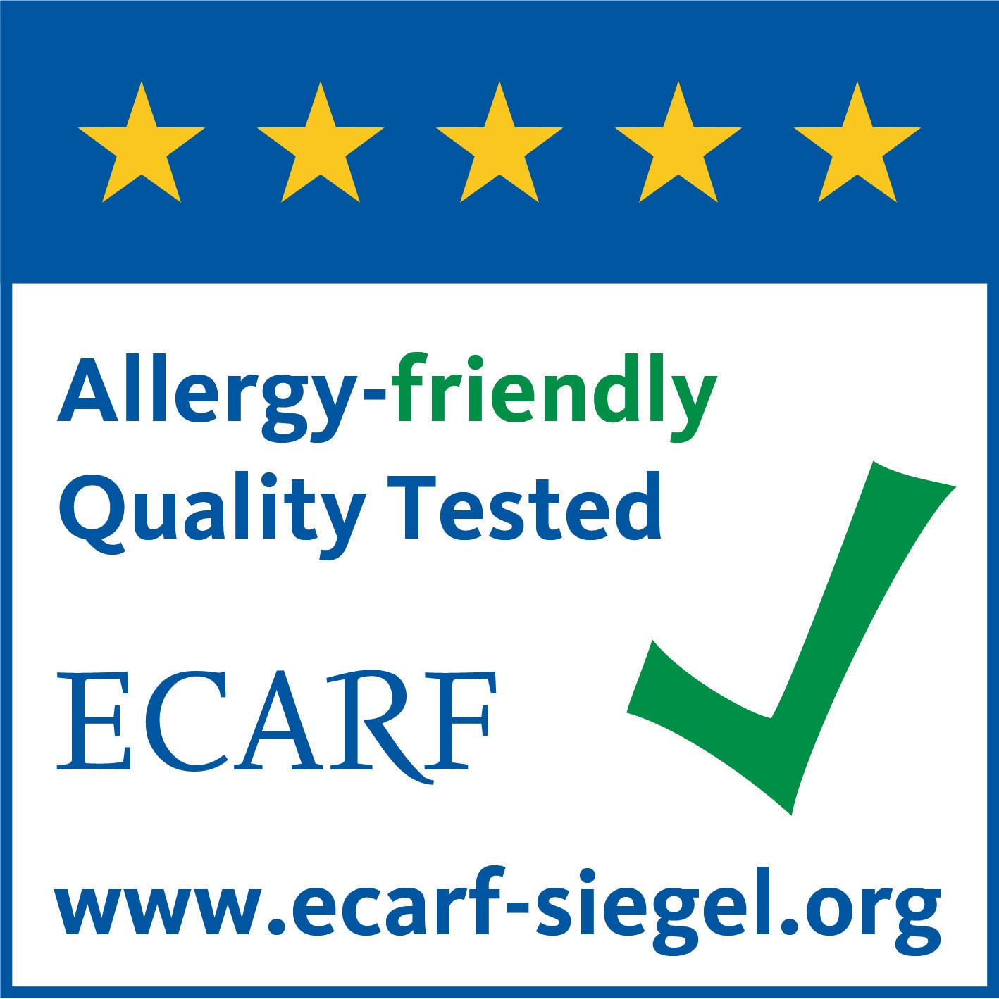 6761 ECARF allergy friendly