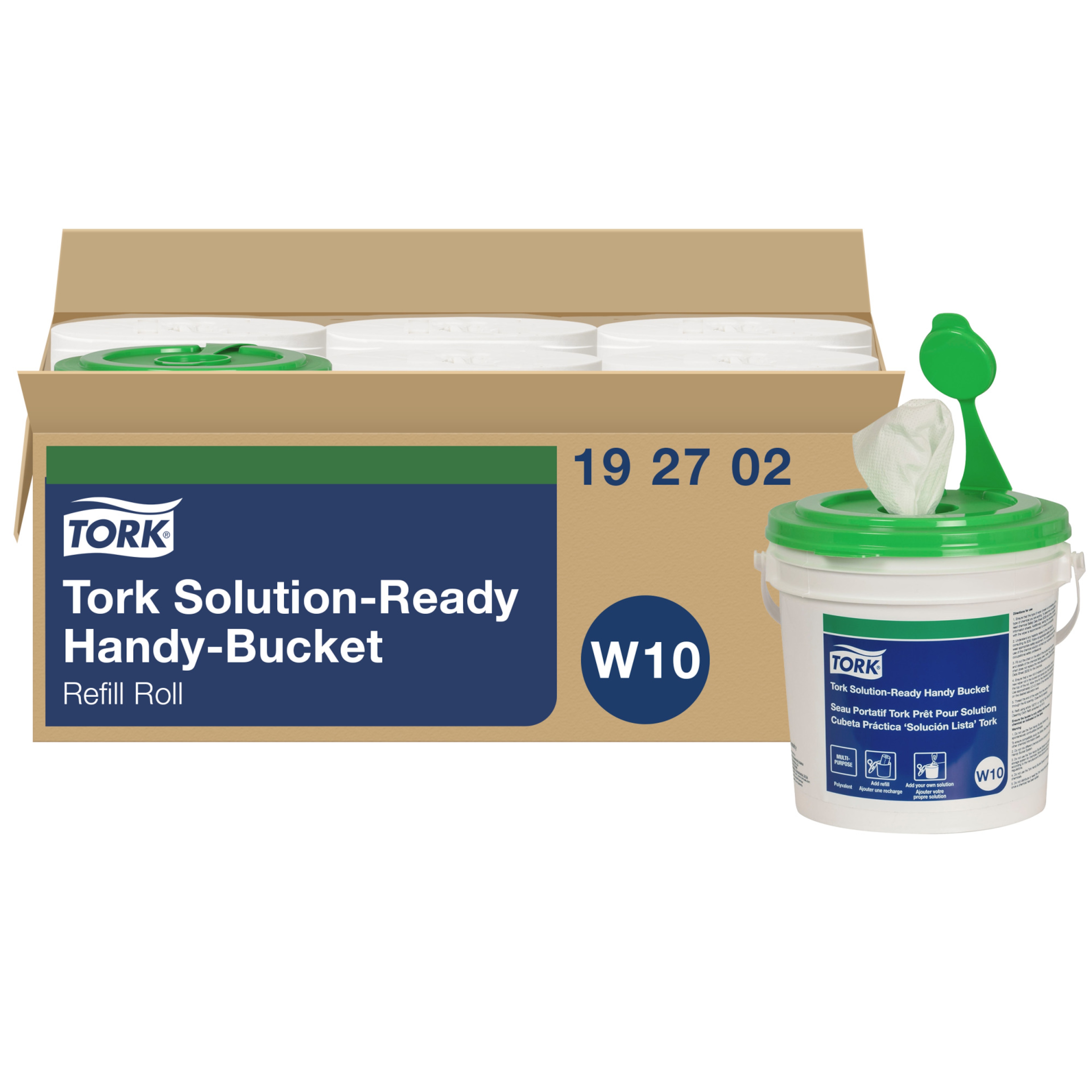 Tork Solution-Ready Cleaning Cloth Starter Kit White