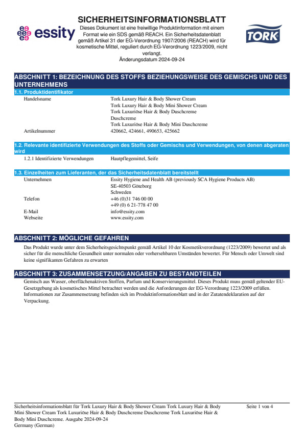 Safety Data Sheet