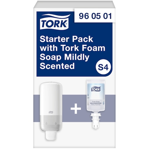 Tork Starter Pack with Tork Mildly Scented Foam Soap