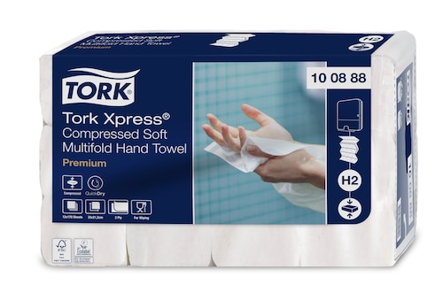 Tork Xpress® prosoape comprimate pentru mâini multifold soft