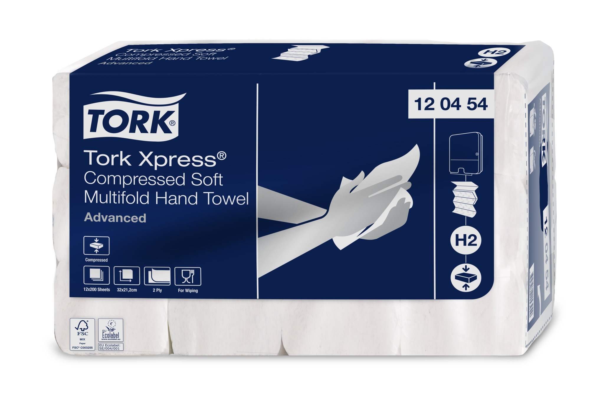 Tork Xpress® Compressed Soft Multifold Hand Towel | 120454 Tork Xpress® Compressed Soft Multifold Hand Towel | 120454
