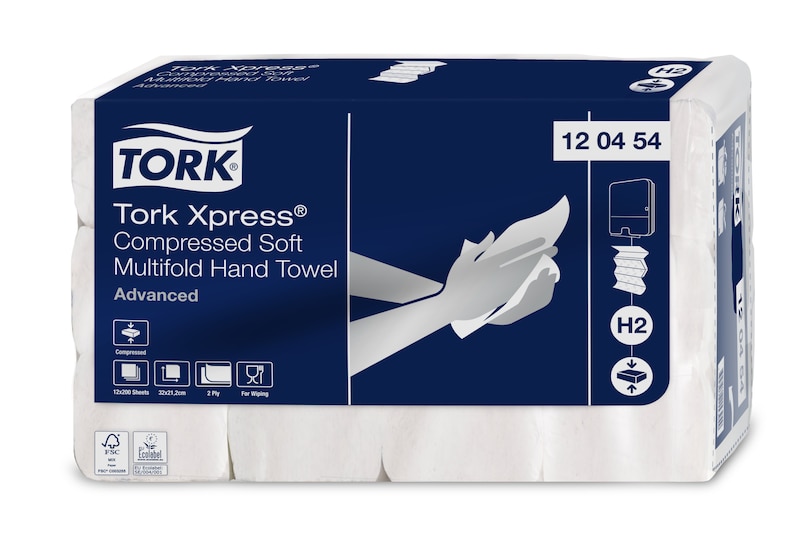 „Tork Xpress Soft Multifold“ suspausti minkšti popieriniai rankšluosčiai