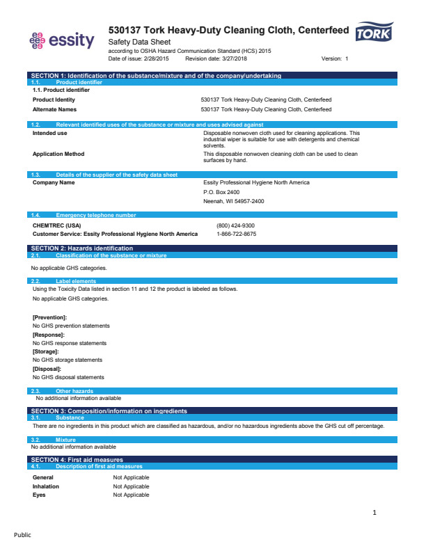 Safety Data Sheet