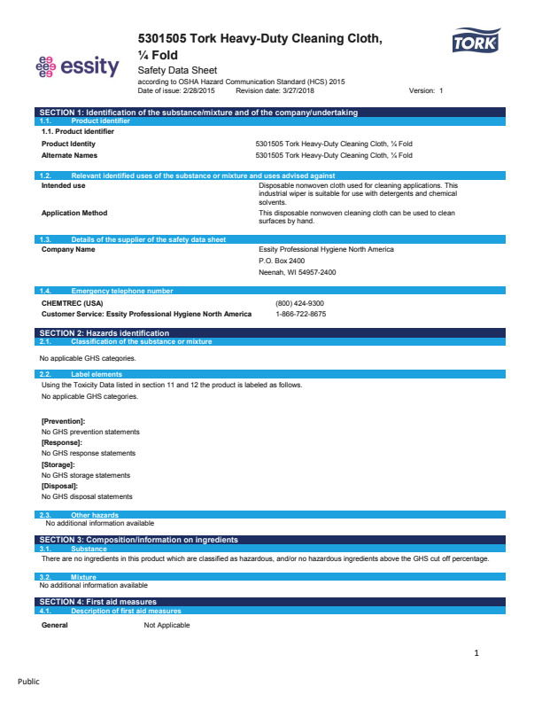 Safety Data Sheet